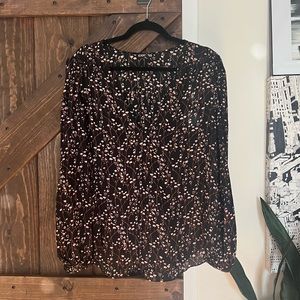Express Floral Blouse -SZ Large